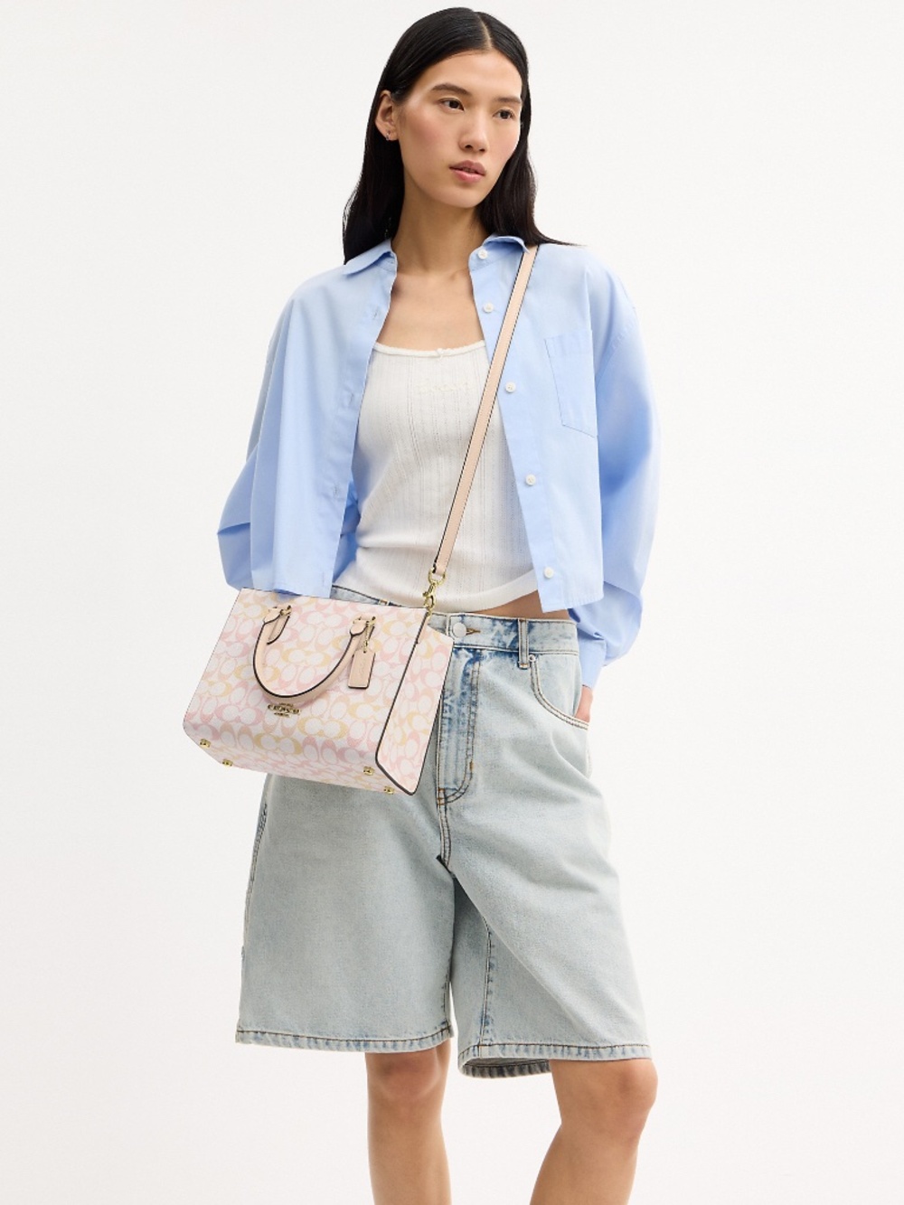Coach Outlet Maggie Small Tote Bag In Signature Canvas